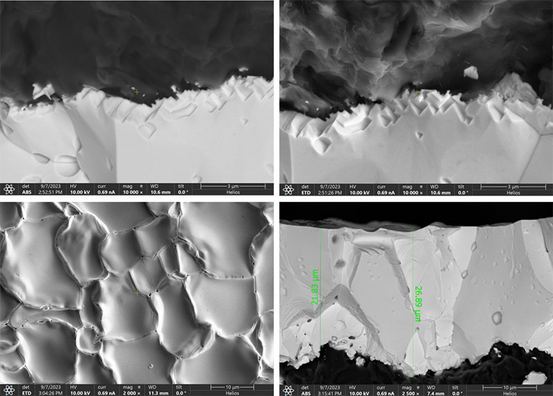 ‌Optimización de defectos y pureza en cristales de SiC por recubrimiento TAC