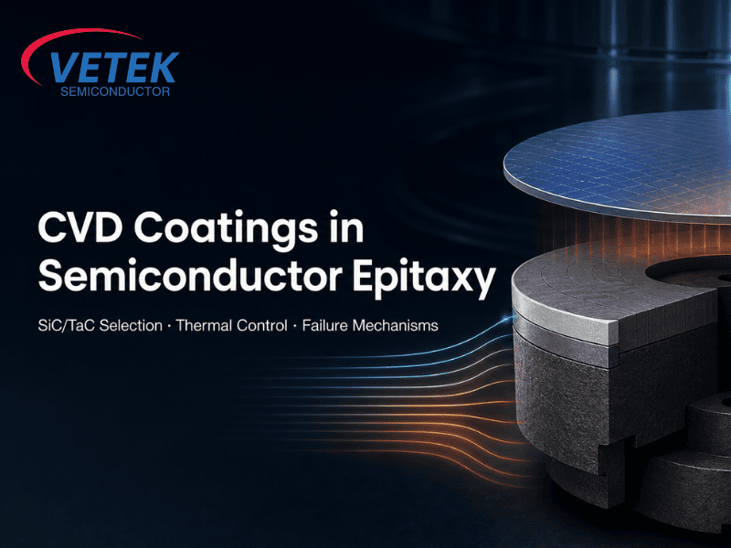 Recubrimientos CVD en epitaxia de semiconductores: parámetros de ingeniería, selección de SiC/TaC y control de fallas