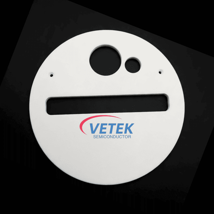 Obturador y escudo de cuarzo opaco de alta pureza para MOCVD