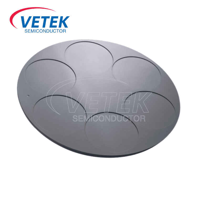 GaN basado en silicio susceptor epitaxial