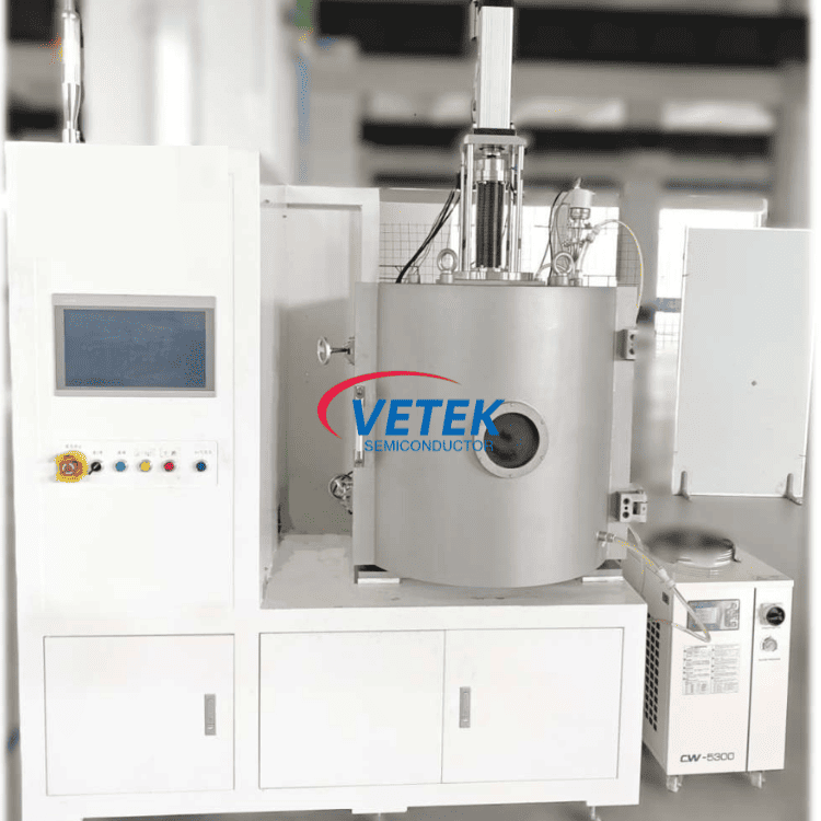 Horno de prensado en caliente al vacío con unión de cristales de semillas de carburo de silicio